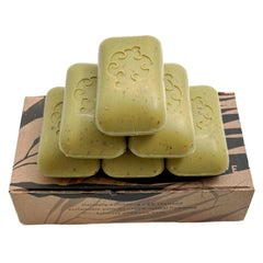 Baudelaire Exfoliating Sea Loofa Soap bar with rich creamy lather for spa-like washing.