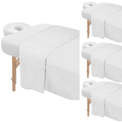 Bavlesfuire premium microfiber massage table cover showing soft fabric for client comfort.
