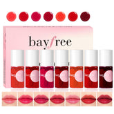 Bayfree lip tint stain set packaging ideal for on-the-go touchups.