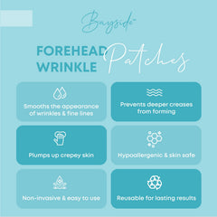 Bayside reusable wrinkle patches highlight durable, long-lasting nightly skincare.