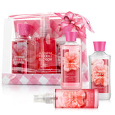 BBlove Japanese Cherry Blossom Shower Gel travel-size bottle for refreshing cleansing.