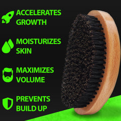 BBS 360 Wave Brush curved wood design aids smooth defined waves.