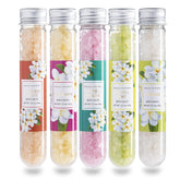 B.C Beauty Concepts aromatherapy bath salts vanilla almond tub for a relaxing soak.