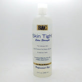 B&C Skin Tight bottle with pump for easy application and razor bump relief.