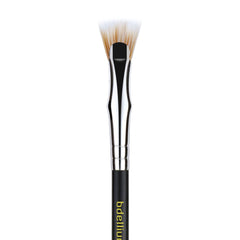 Bdellium Tools Maestro 730 bent mascara fan handle view for precise lash placing