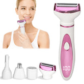Beanify wet & dry electric razor front view with compact ergonomic design for travel grooming
