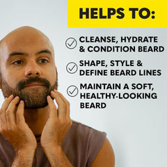 The Beard Club cedar balm jar showing nourishing hold and non-greasy finish