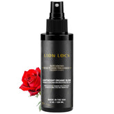 Beard Gains Lion Locs rosewater spray bottle for locs delivering lightweight hydration