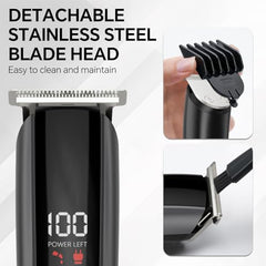 Beard Trimmer 5in1 face-trimmer for safe facial shaping