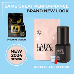 Beau Lashes Lady Black Glue rapid-drying 1-3s supports efficient professional lash applications.