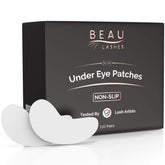 Beau Lashes under eye pads packaging communicates professional salon quality.