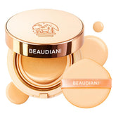 Beaudiani Natural Coverage cushion compact front view for on-the-go radiance.