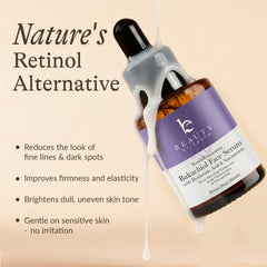 Beauty by Earth bakuchiol serum ingredients organic label highlights USA-made quality