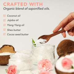 Beauty by Earth shaving bar unscented inside: shea butter hydration