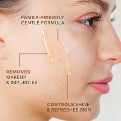 Beauty by Earth Clean Face Wash in morning routine for a refreshed glow