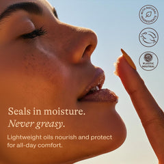 Beauty by Earth lip scrub vanilla packaging with USA-made label