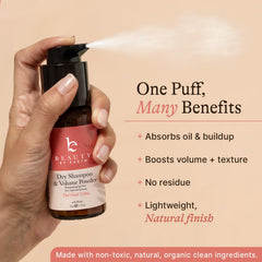 Beauty by Earth non-aerosol powder USA-made eco-friendly option.