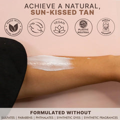 Beauty by Earth face mitt close-up for even, radiant complexion.