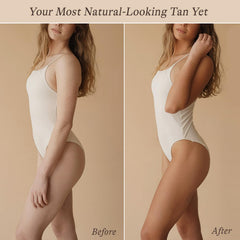 Beauty by Earth mousse pump foam shows quick, even application