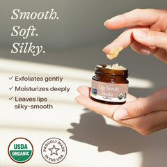 Beauty by Earth vanilla ingredients bottle close-up showing natural oils