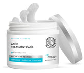Beauty Facial Extreme acne pad closeup highlights exfoliation for clearer pores