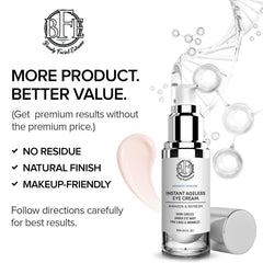 Beauty Facial Extreme Instant Eye Tightener invisible-film effect on skin around eyes