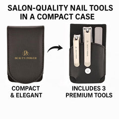 Beauty Power Nail Clippers Set fingernail clippers delivering smooth trimming for neat nails.