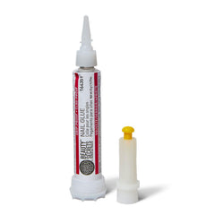 Beauty Secrets nail glue precision tip enabling clean, controlled adhesion.