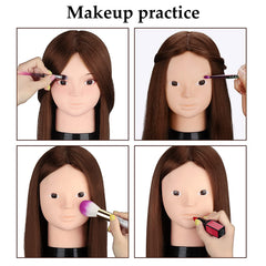 Beauty Star doll-head braid-set enables diverse braid practice and experiments.
