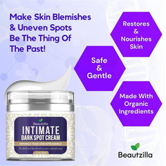 Beautzilla skin cream being applied for lasting moisturization and barrier protection