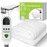 BECALIN massage table warmer pad provides full coverage for spa sessions