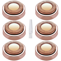 BECHY gen1 replacement head rose-gold closeup for gentle skin use.