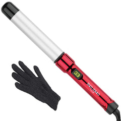 Bed Head Curlipops tourmaline-ceramic barrel delivers frizz-free shine.