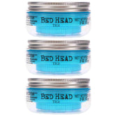 Bed Head Manipulator 3-pack front shows versatile texture paste for creative styles.