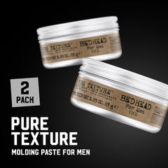 Bed Head Pure Texture Molding Paste flyaway control to reduce frizz and humidity effects.