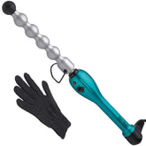 Bed Head Rock N Roller tourmaline barrel curls for tousled waves with smooth shine.