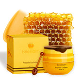 Bee Balm Original lip balm tin close-up for smooth hydration.
