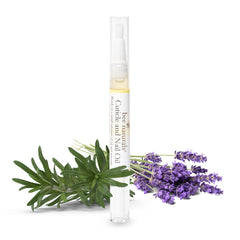 Bee Naturals Quick Fix Cuticle Oil Pen cap for on-the-go nail care.