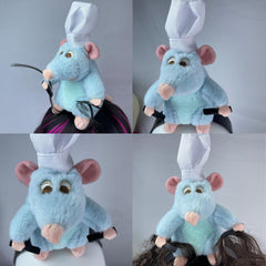 Beeadore rat plush headband ears closeup for comfy daily wear