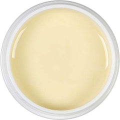 BeeFriendly Organic Face and Eye Cream jar closeup showing rich texture.