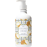 Beekman 1802 Coconut Cream Goat Milk Lotion bottle delivering long lasting hydration.