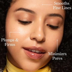 Beekman 1802 Dream Booster Bakuchiol Serum ingredients highlight sunflower, jojoba, squalane