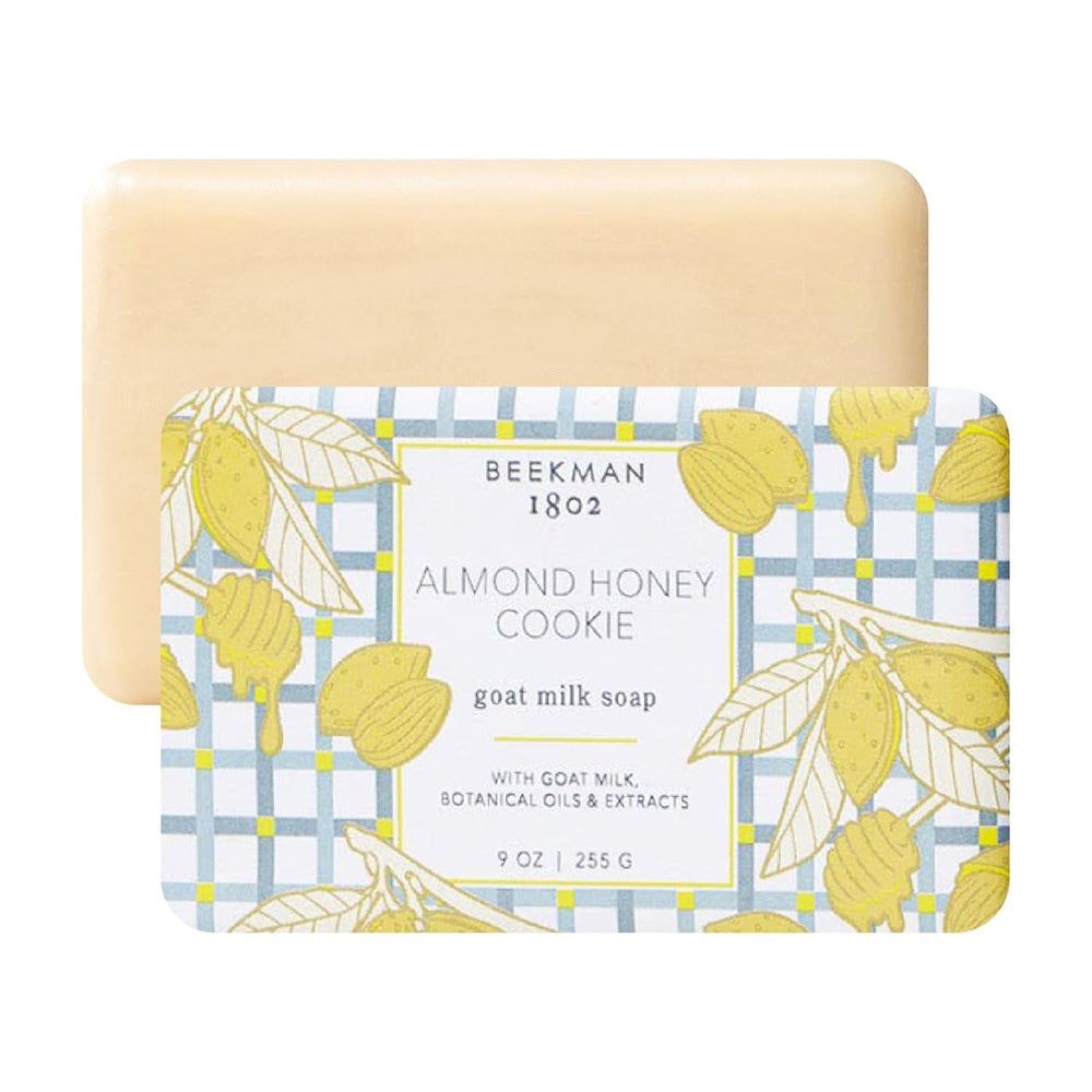 Beekman 1802 almond honey cookie soap bar lather for sensitive skin