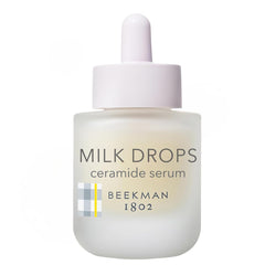 Beekman 1802 Milk Drops Serum bottle – lightweight hydration for daily glow