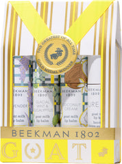 Beekman 1802 Perfect Pucker set box ready for gifting and daily moisture