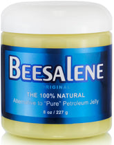 Beesaluxe Beesalene Original bottle ready for daily petroleum-free moisturizing.
