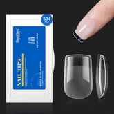 Beetles 504Pcs XS short-square nail tips packaging for easy DIY manicure