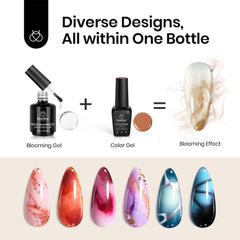 Beetles builder gel brush application for easy DIY nails.
