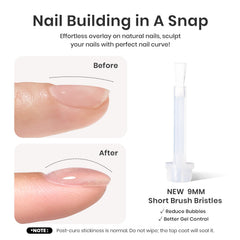 Beetles Builder Gel Kit 7-in-1 builder gel for multiple nail applications.