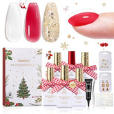 Beetles Builder Gel Kit Enchanted Night for festive at-home manicures with complete gel system